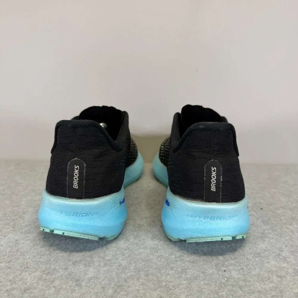 Brooks Hyperion Tempo Womens Shoe Size 11 Black Blue Running Sneaker 1203281B082